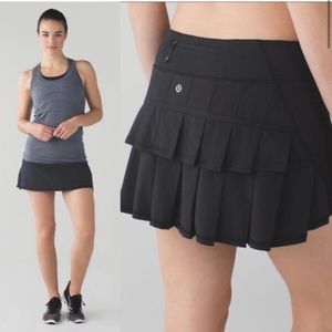 Lululemon Skirt Black Size 10 NWOT